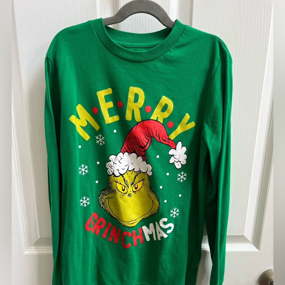 Dr. Seuss Grinchmas Green Long Sleeve Tee